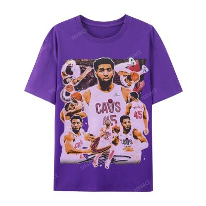 Casual Short Sleeve T-Shirt DONOVAN MITCHELL V3 TEE