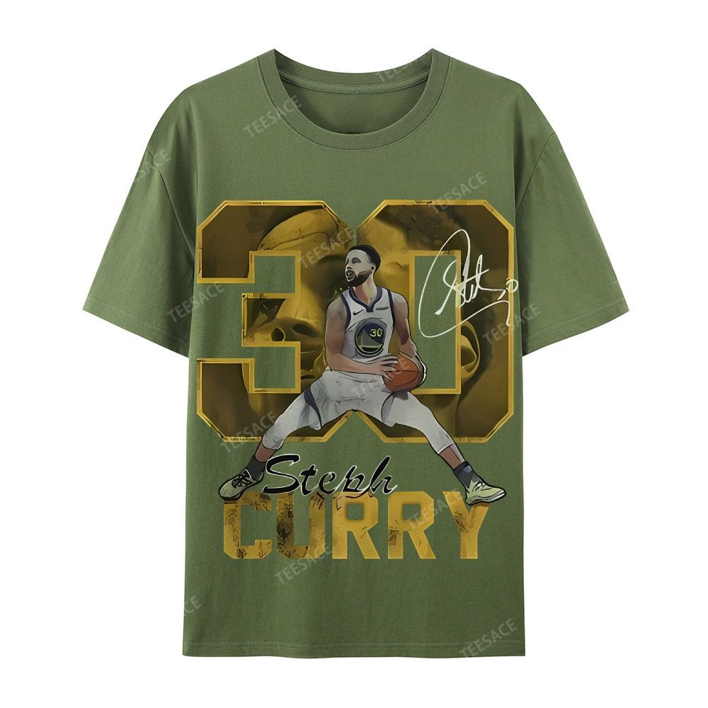 Casual Short Sleeve T-Shirt CURRY 2024 TEE