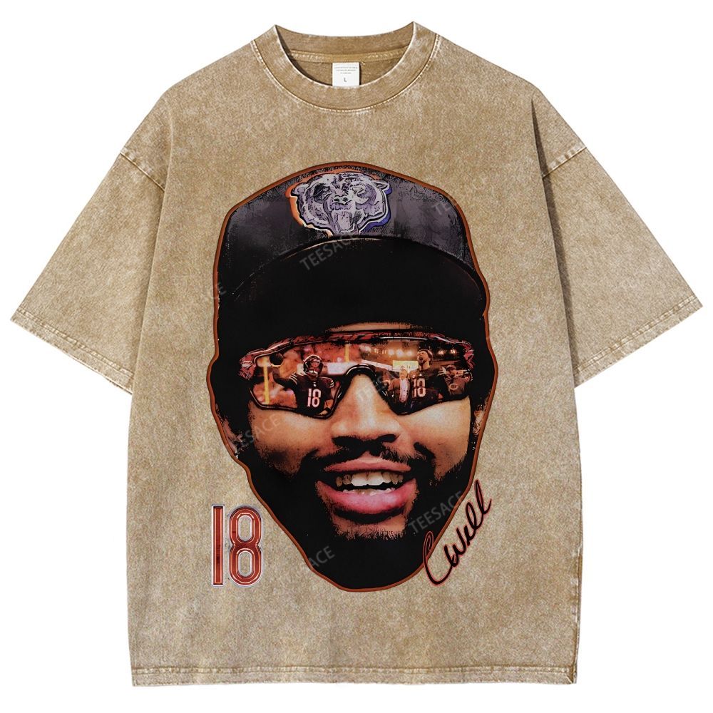 Unisex-Adult Ultra Cotton Washed T-Shirt Graphic  CALEB WILLIAMS TEE