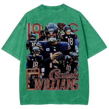 Unisex-Adult Ultra Cotton Washed T-Shirt Graphic  CALEB WILLIAMS TEE