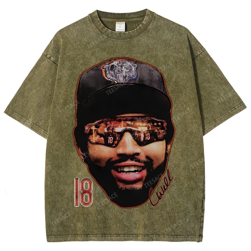 Unisex-Adult Ultra Cotton Washed T-Shirt Graphic  CALEB WILLIAMS TEE