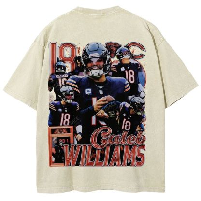 Unisex-Adult Ultra Cotton Washed T-Shirt Graphic  CALEB WILLIAMS TEE