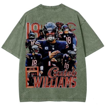 Unisex-Adult Ultra Cotton Washed T-Shirt Graphic  CALEB WILLIAMS TEE