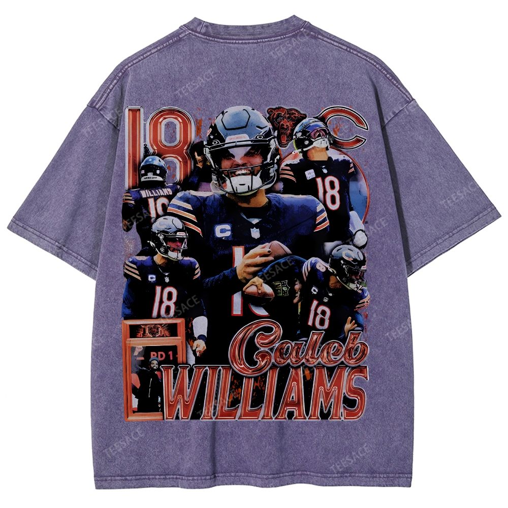 Unisex-Adult Ultra Cotton Washed T-Shirt Graphic  CALEB WILLIAMS TEE