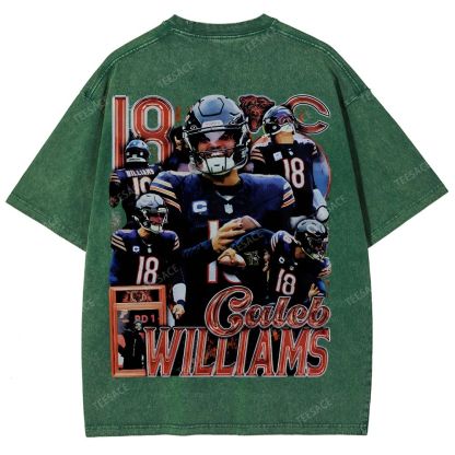 Unisex-Adult Ultra Cotton Washed T-Shirt Graphic  CALEB WILLIAMS TEE