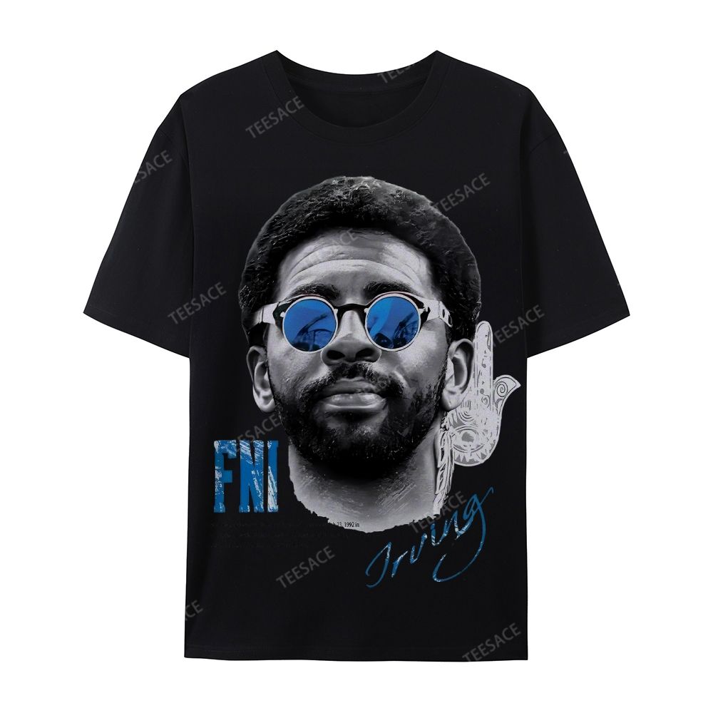 Casual Cotton Short Sleeve KYRIE IRVING T-Shirt 