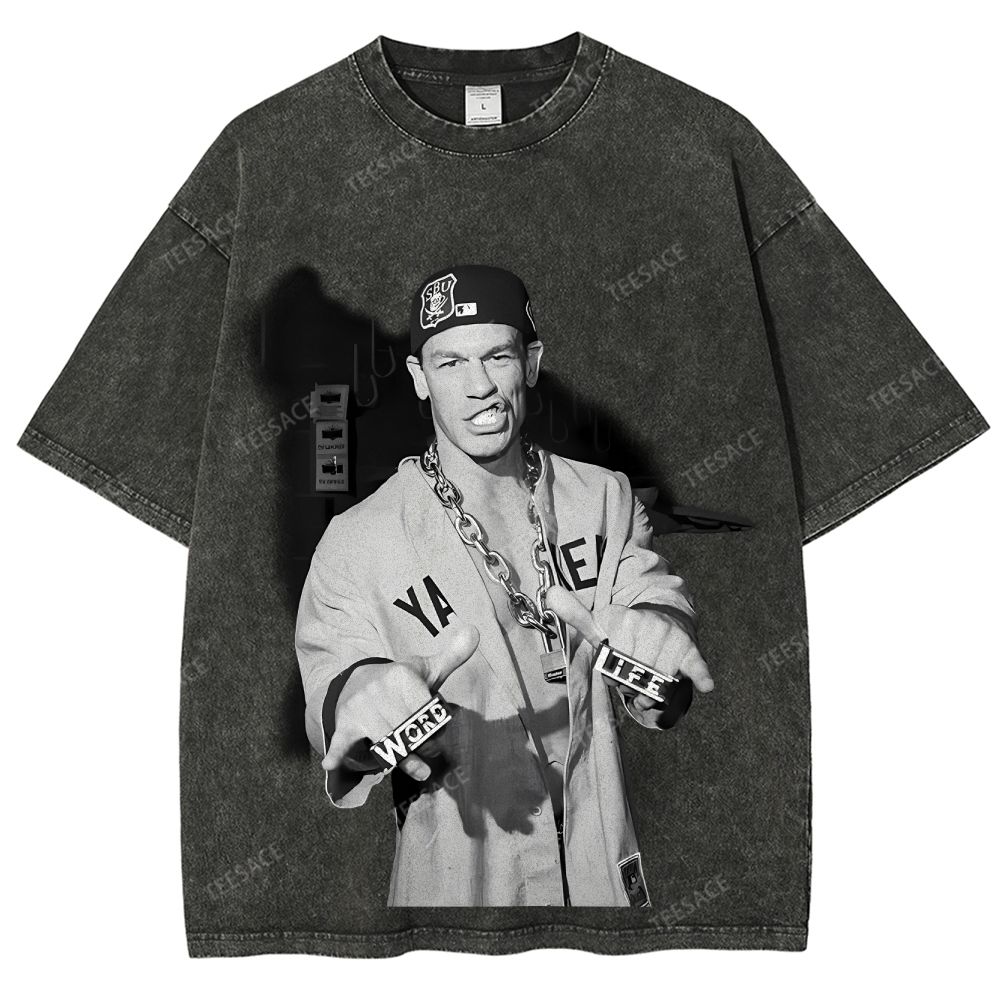  JOHN CENA Unisex Fit Washed T-Shirt 