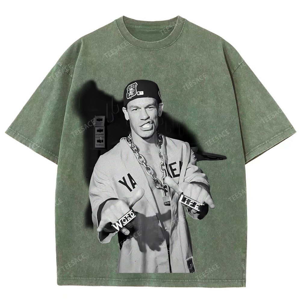  JOHN CENA Unisex Fit Washed T-Shirt 
