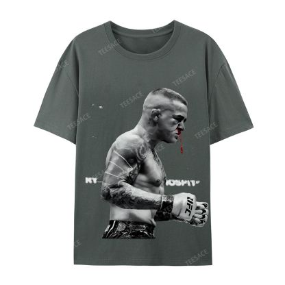 Casual Short Sleeve T-Shirt DUSTIN POIRIER Tee