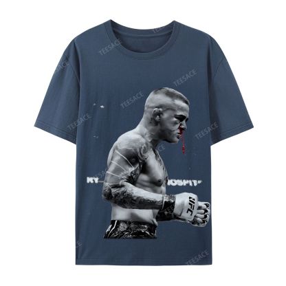 Casual Short Sleeve T-Shirt DUSTIN POIRIER Tee
