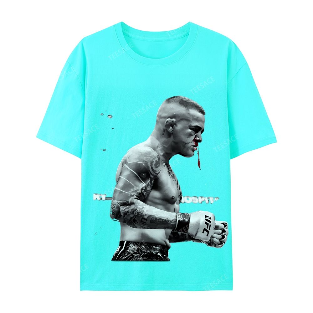 Casual Short Sleeve T-Shirt DUSTIN POIRIER Tee