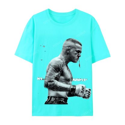 Casual Short Sleeve T-Shirt DUSTIN POIRIER Tee