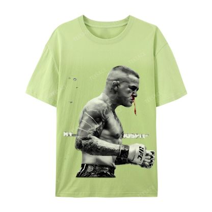 Casual Short Sleeve T-Shirt DUSTIN POIRIER Tee