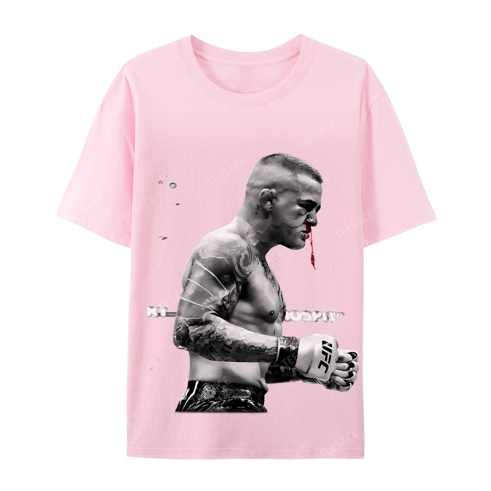 Casual Short Sleeve T-Shirt DUSTIN POIRIER Tee