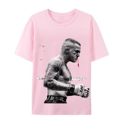 Casual Short Sleeve T-Shirt DUSTIN POIRIER Tee
