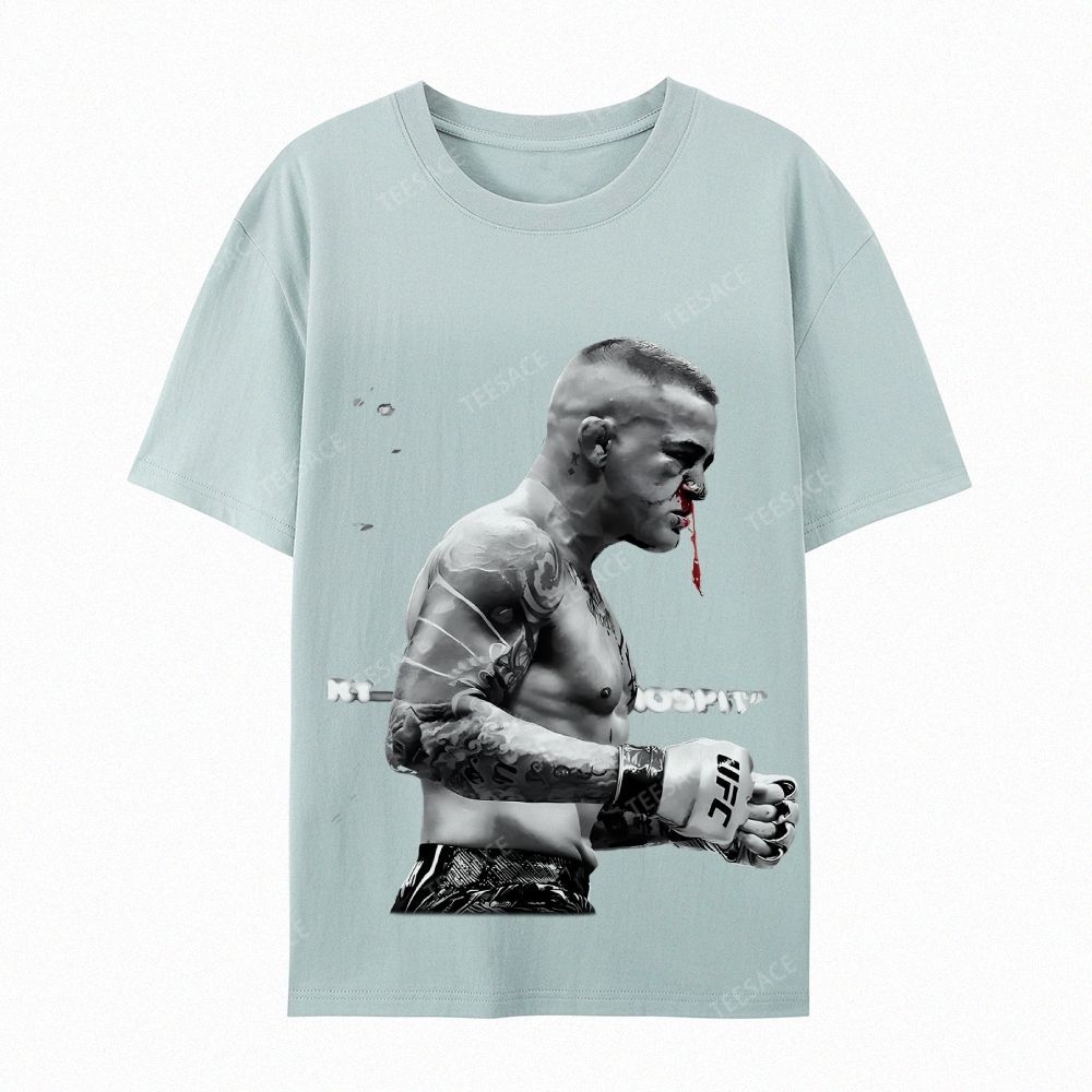 Casual Short Sleeve T-Shirt DUSTIN POIRIER Tee