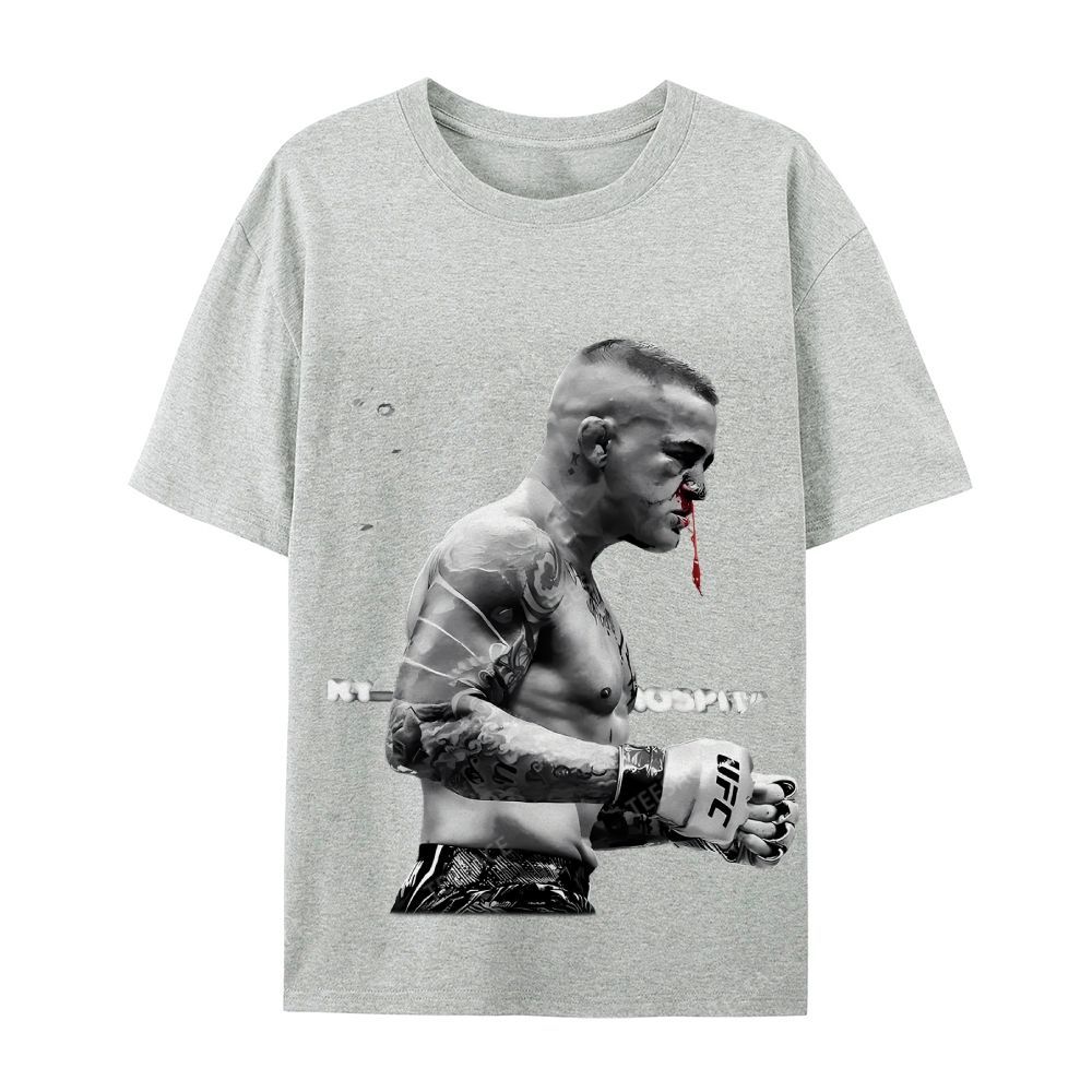 Casual Short Sleeve T-Shirt DUSTIN POIRIER Tee