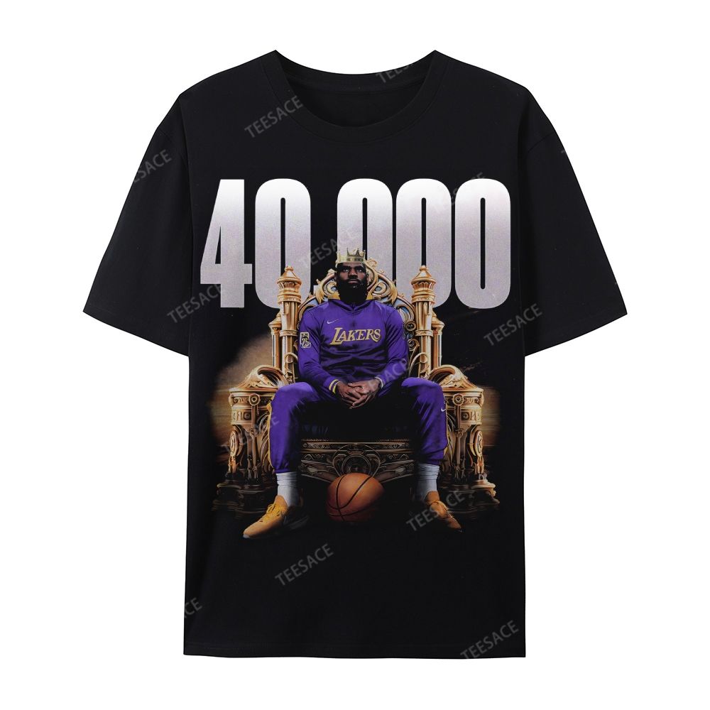 Unisex-Adult Ultra Cotton T-Shirt Graphic VINTAGE TEE | EBRON JAMES 40000