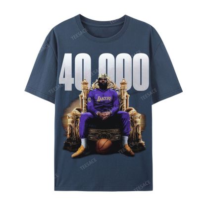 Unisex-Adult Ultra Cotton T-Shirt Graphic VINTAGE TEE | EBRON JAMES 40000
