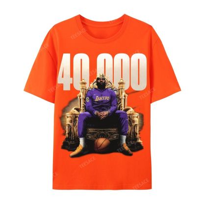 Unisex-Adult Ultra Cotton T-Shirt Graphic VINTAGE TEE | EBRON JAMES 40000