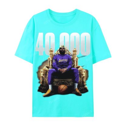 Unisex-Adult Ultra Cotton T-Shirt Graphic VINTAGE TEE | EBRON JAMES 40000