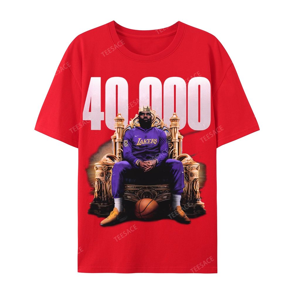 Unisex-Adult Ultra Cotton T-Shirt Graphic VINTAGE TEE | EBRON JAMES 40000