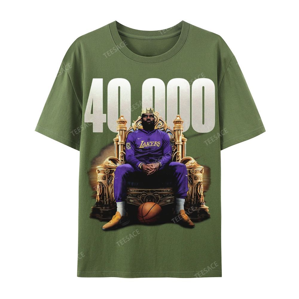 Unisex-Adult Ultra Cotton T-Shirt Graphic VINTAGE TEE | EBRON JAMES 40000