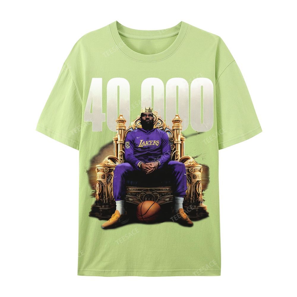 Unisex-Adult Ultra Cotton T-Shirt Graphic VINTAGE TEE | EBRON JAMES 40000