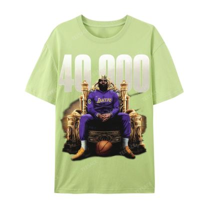 Unisex-Adult Ultra Cotton T-Shirt Graphic VINTAGE TEE | EBRON JAMES 40000