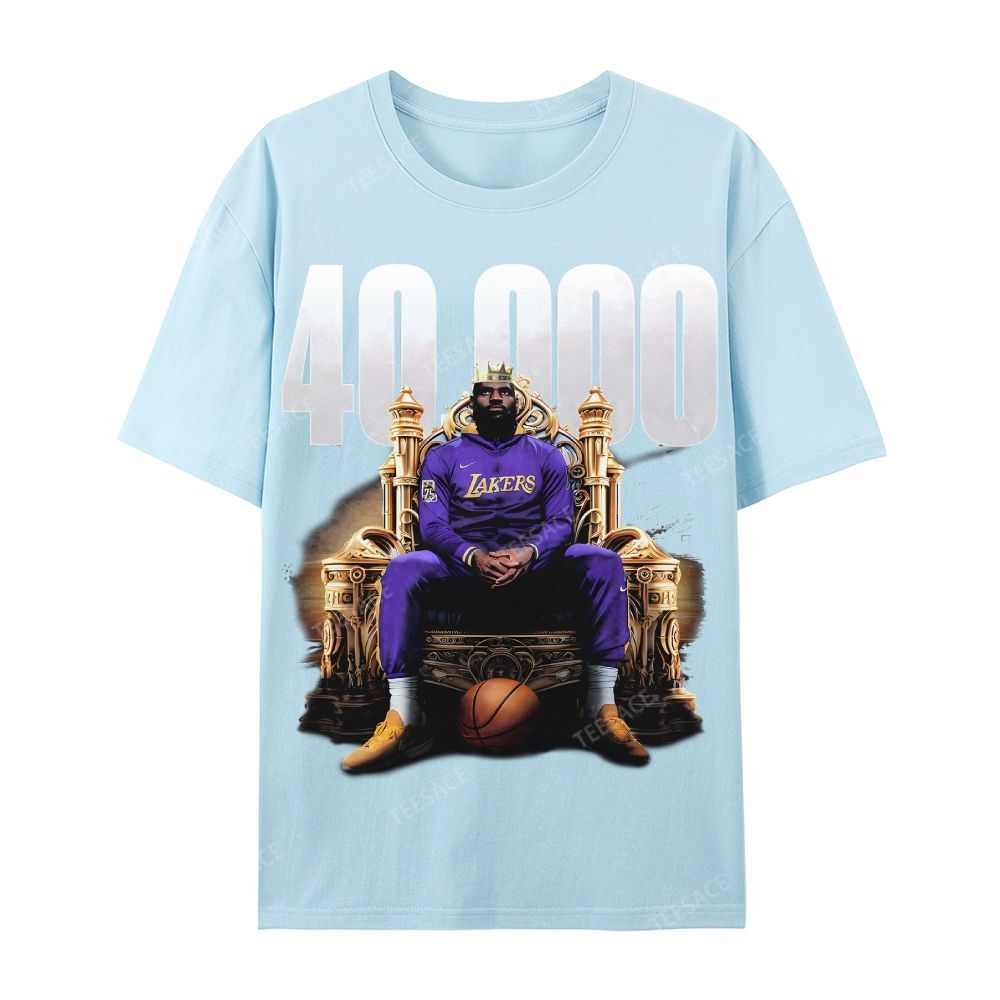 Unisex-Adult Ultra Cotton T-Shirt Graphic VINTAGE TEE | EBRON JAMES 40000