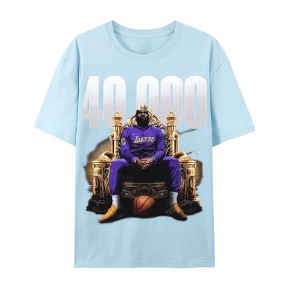 Unisex-Adult Ultra Cotton T-Shirt Graphic VINTAGE TEE | EBRON JAMES 40000