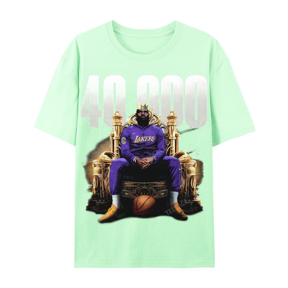 Unisex-Adult Ultra Cotton T-Shirt Graphic VINTAGE TEE | EBRON JAMES 40000