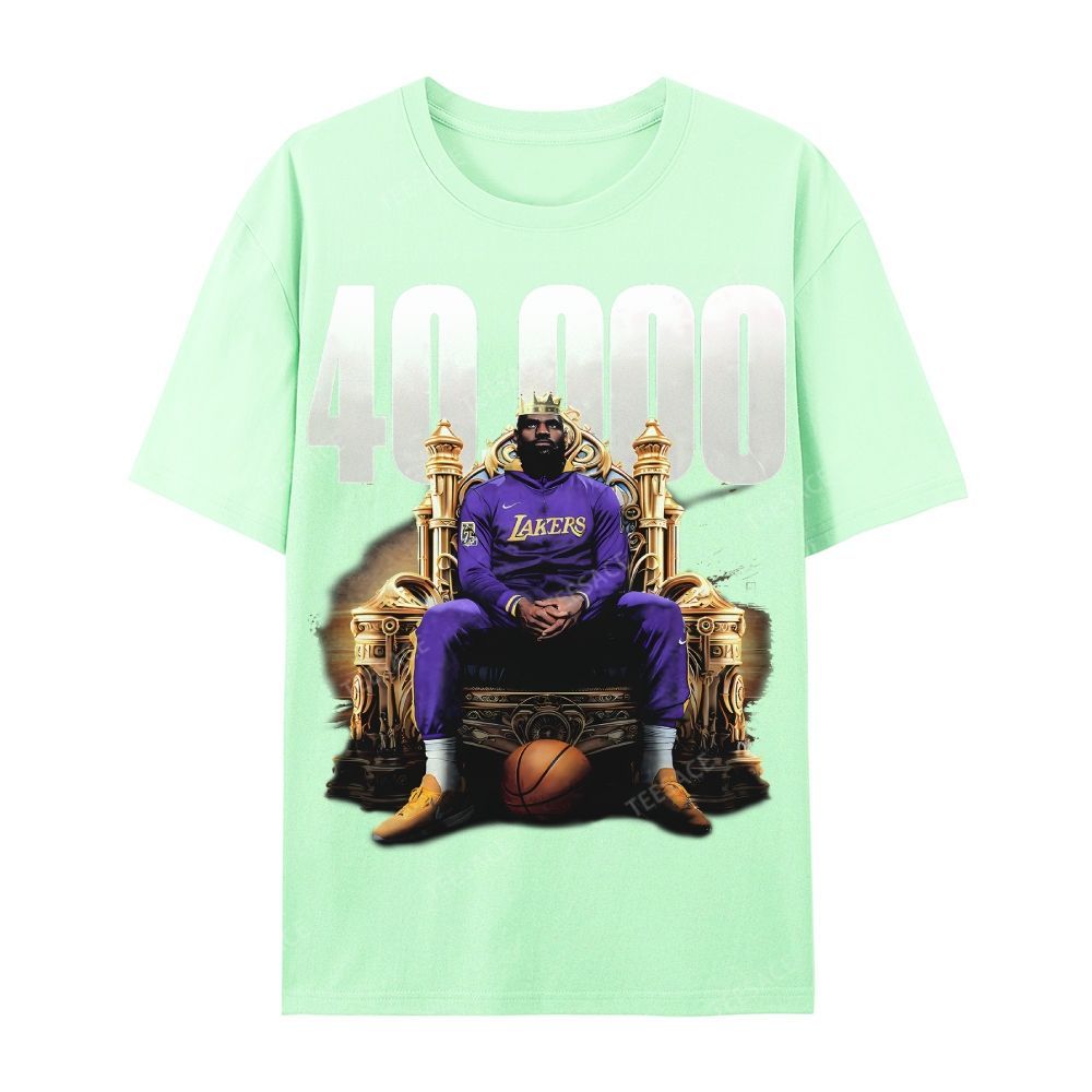 Unisex-Adult Ultra Cotton T-Shirt Graphic VINTAGE TEE | EBRON JAMES 40000