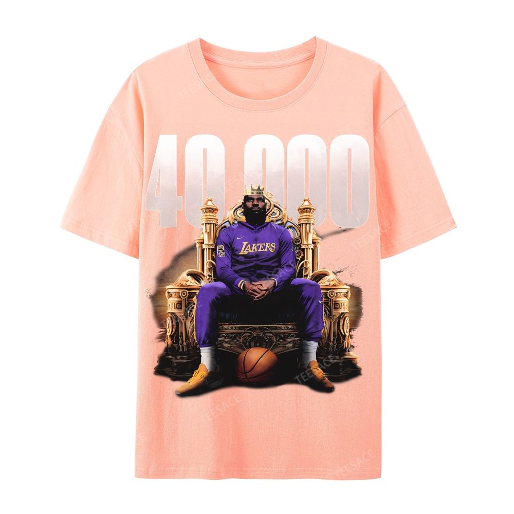 Unisex-Adult Ultra Cotton T-Shirt Graphic VINTAGE TEE | EBRON JAMES 40000