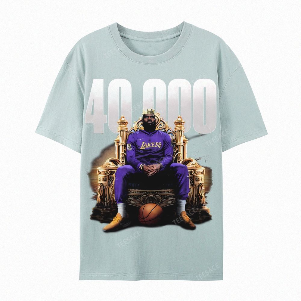 Unisex-Adult Ultra Cotton T-Shirt Graphic VINTAGE TEE | EBRON JAMES 40000