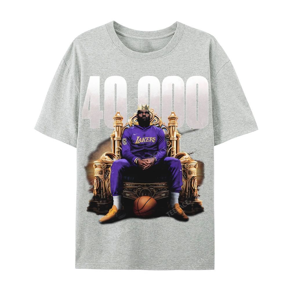 Unisex-Adult Ultra Cotton T-Shirt Graphic VINTAGE TEE | EBRON JAMES 40000