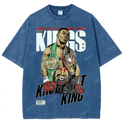 Mike Tyson Tee Unisex Fit Washed T-Shirt 2504011550