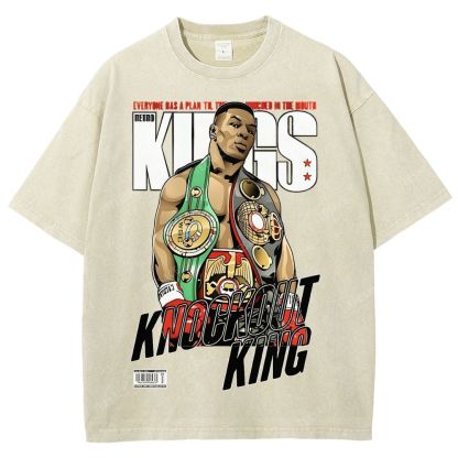Mike Tyson Tee Unisex Fit Washed T-Shirt 2504011550