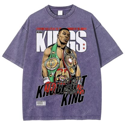 Mike Tyson Tee Unisex Fit Washed T-Shirt 2504011550