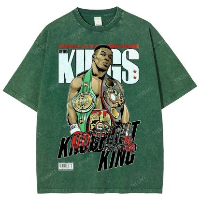 Mike Tyson Tee Unisex Fit Washed T-Shirt 2504011550
