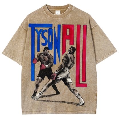 Mike Tyson Tee Unisex Fit Washed T-Shirt 2504011593