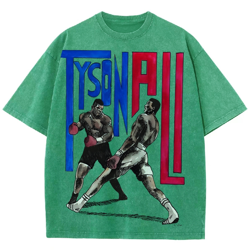 Mike Tyson Tee Unisex Fit Washed T-Shirt 2504011593