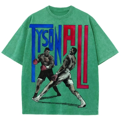 Mike Tyson Tee Unisex Fit Washed T-Shirt 2504011593