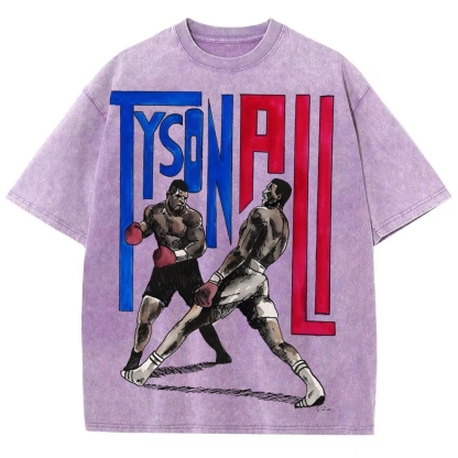 Mike Tyson Tee Unisex Fit Washed T-Shirt 2504011593