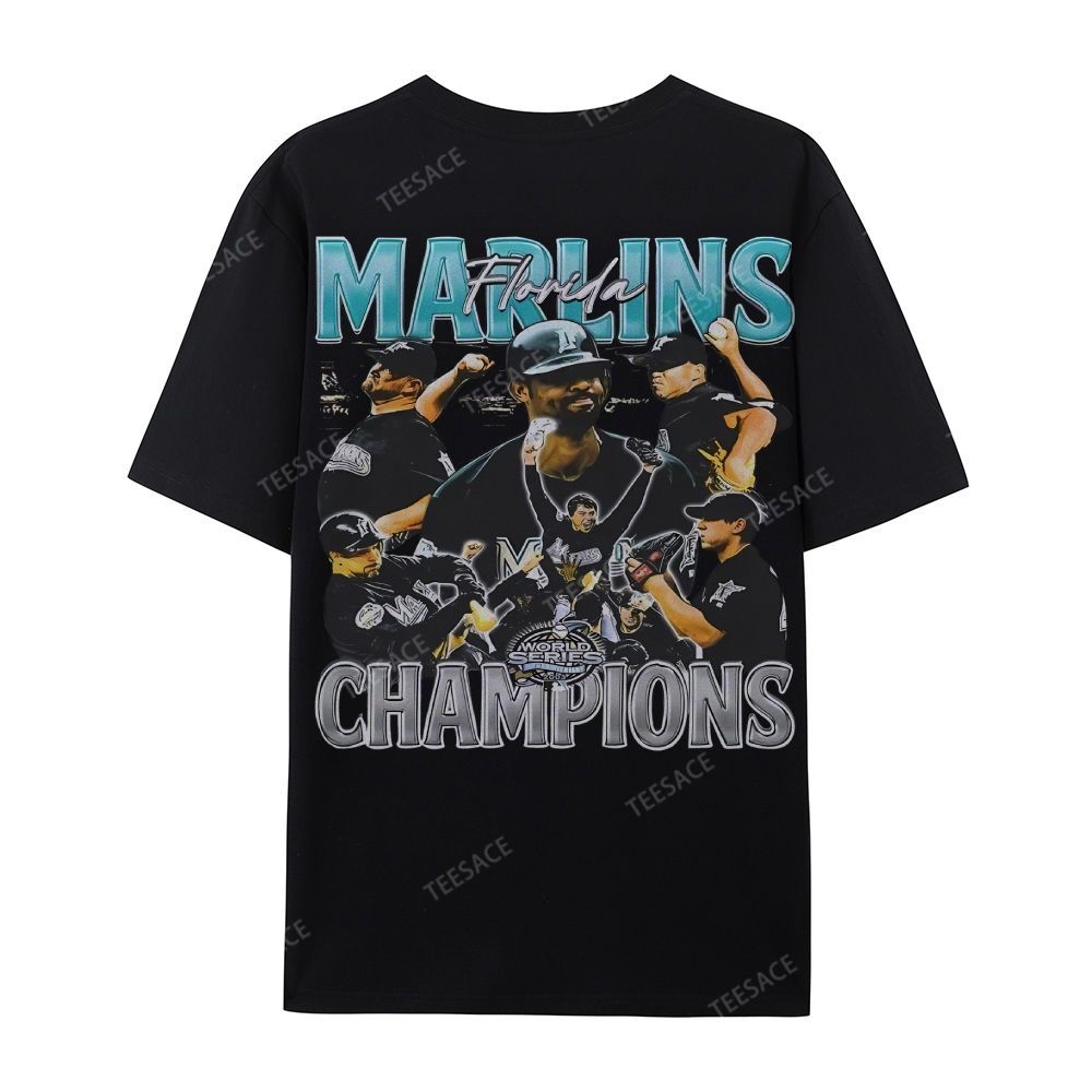 2003 WORLD SERIES CHAMPS  MARLINS TEE