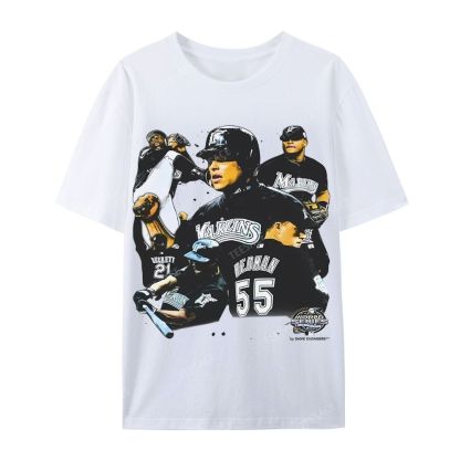 2003 WORLD SERIES CHAMPS  MARLINS TEE