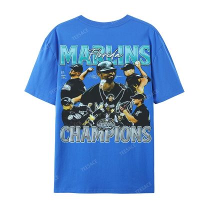2003 WORLD SERIES CHAMPS  MARLINS TEE