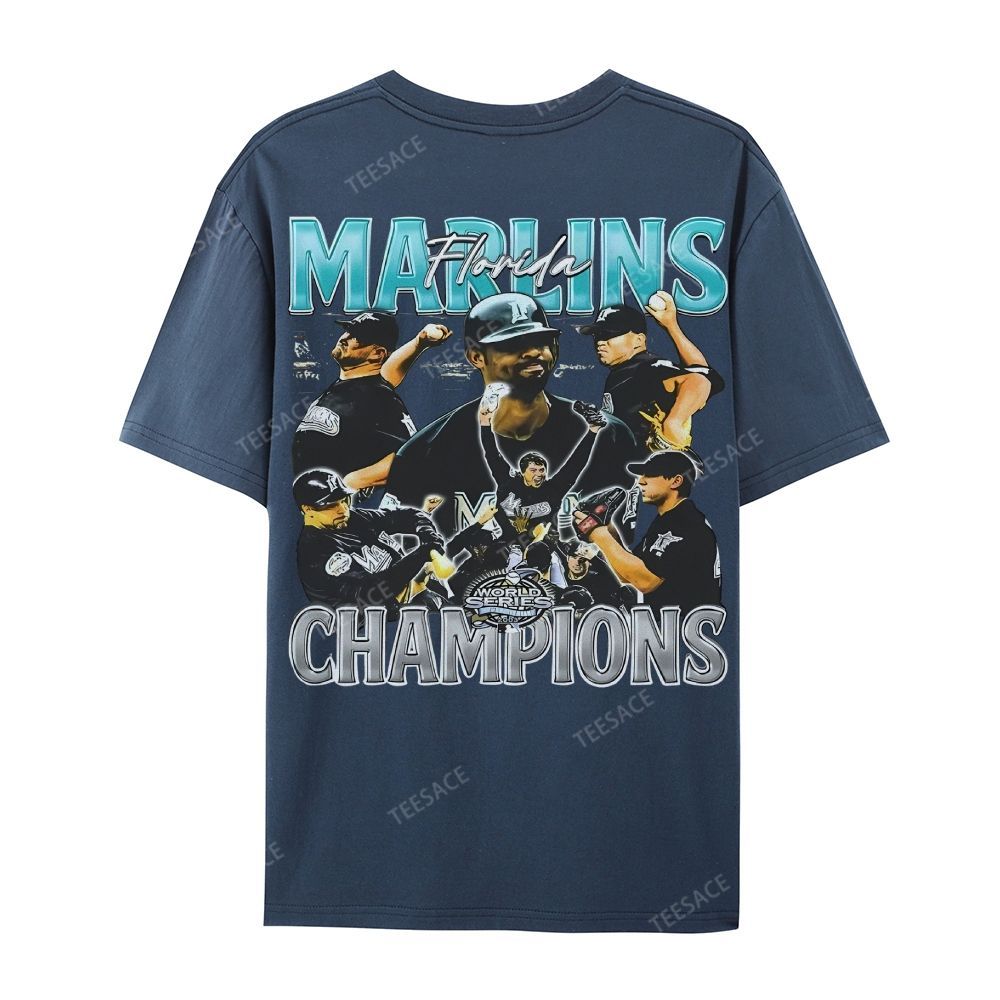 2003 WORLD SERIES CHAMPS  MARLINS TEE