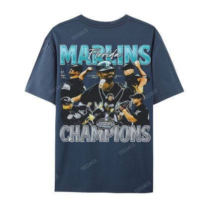 2003 WORLD SERIES CHAMPS  MARLINS TEE