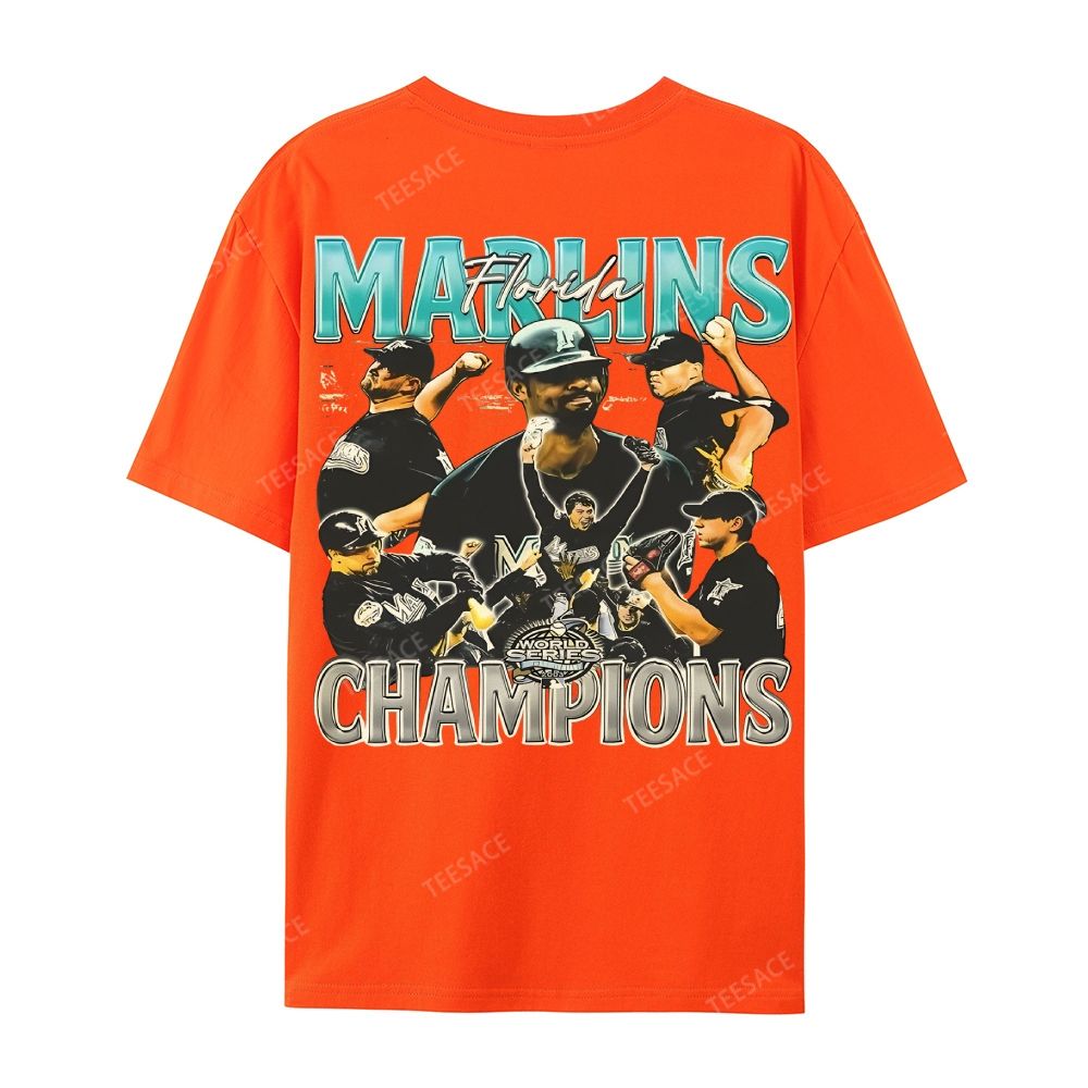 2003 WORLD SERIES CHAMPS  MARLINS TEE